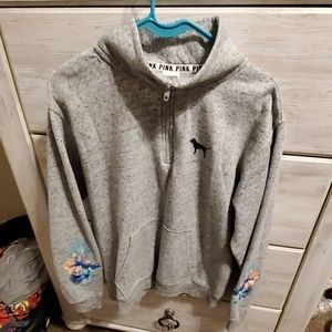 Size Small Pink zip up hoodie